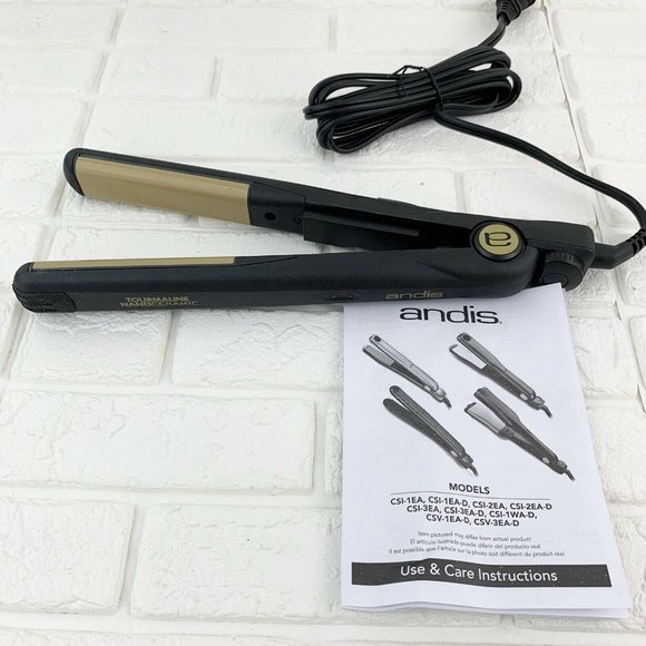 andis curved edge flat iron